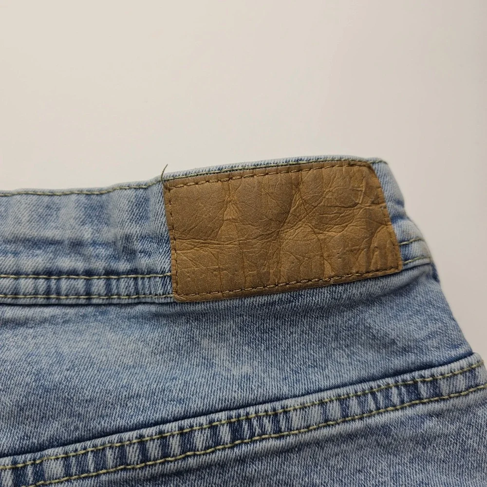 Buffalo David Bitton Max-X Skinny Stretch Jeans Light Wash Denim mens 32x32